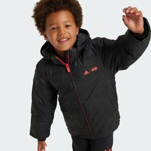 Adidas Star Wars Collection - Kids Black Puffer Jacket - Size 2T (New Condition)